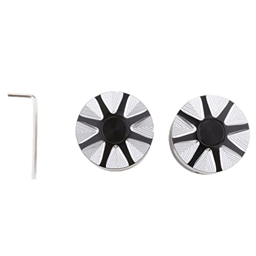 Generic CNC Aluminium Vorderachse Abdeckkappe Mutter Kit Für XL883 XL1200