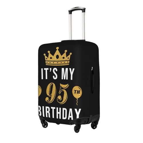 Travel Luggage Cover It‘s My 95th Birthday Fashion Washable Baggage Suitcase Protector Fit For Luggage Small2