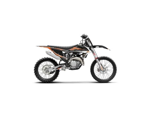 Kit déco KTM 125 SX noir orange Rift autocollant graphique de rechange motocross sx125