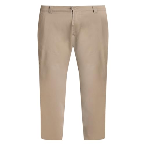 Image of BASICS Premium Cotton Stretch Formal Trousers for Men | Office Pants