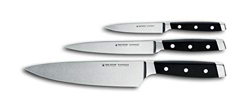 FELIX SOLINGEN 810333 FIRST CLASS Messer-Set 3tlg - Spick-/Zubereitungs-/Kochmesser - Klingen-Stahl - Made in Germany Cover