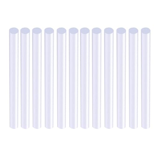 Angoily 80 Piezas Barras de Pegamento Termofusible Transparentes Adhesivo Multifuncional Extra Fuerte para Manualidades y Bricolaje
