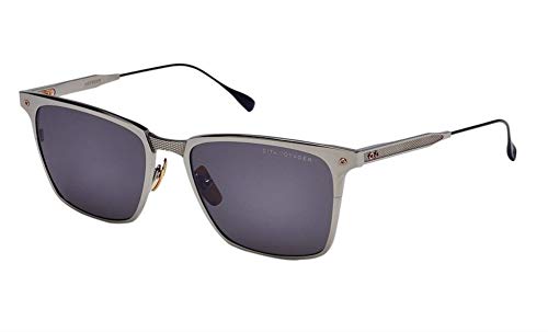 Dita DRX-2084-B-PLD-NVY-55-Z - VOYAGER Sunglasses Black Palladium - Matte Navy Frame w/Dark Grey - Black Flash - AR Lens 55mm