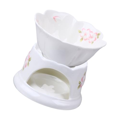 Gatuida Olla de para Fundir Mantequilla y Chocolate con Base para Vela Diseño Resistente y Práctico para Fondue Casera y Calentamiento el Hogar