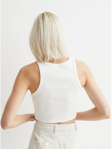 Image of KERI PERRY Tops for Women Crop Top for Women's Tank Activewear Tee Sports Western Casual Cotton Camisole Pack of 3 Combo