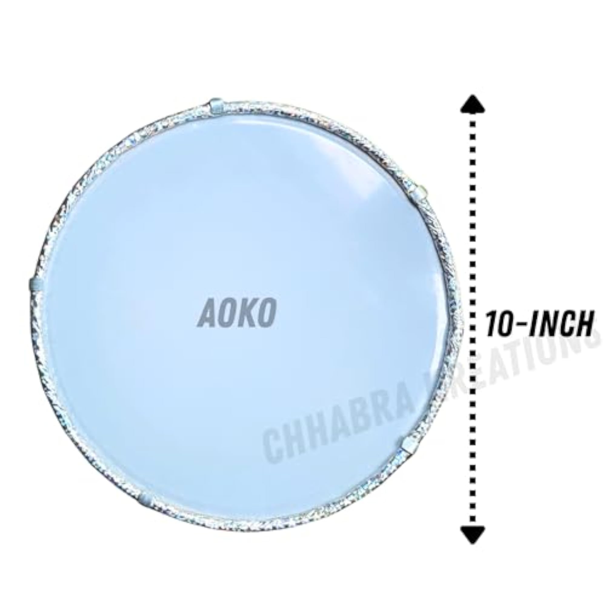 Steel Tasha Drum 10 inch with Sticks
