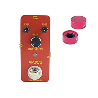 Combining iconic vintage tube overdrive sound with wide dynamic range and flexible controls, Include 1PCS guitar pedal footswitch topper easy to touch. Small, light weight and exquisite.Enduring, light-weighted Aluminumalloy chassis . True bypass pro...