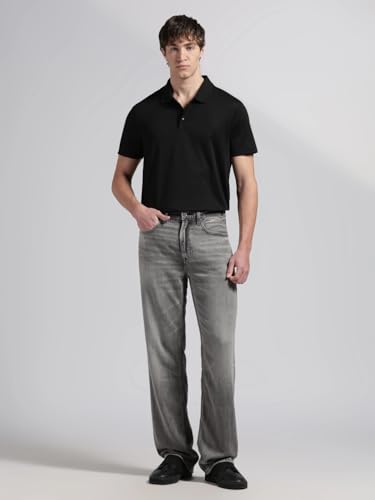 Image of Solid Regular fit Cotton Polo t-Shirt
