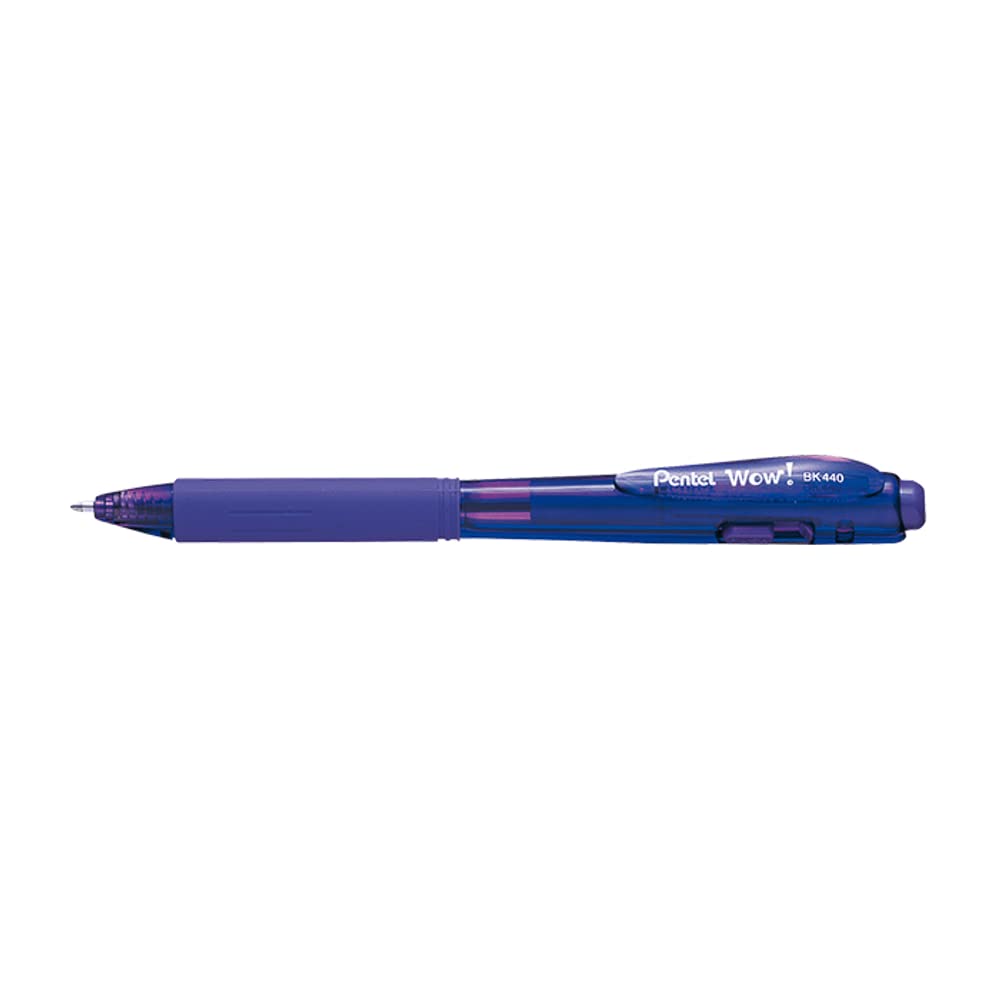 Pentel BX440 Feel-it Wow Druckkugelschreiber 1,0 Mm - 8er Pack In Blau