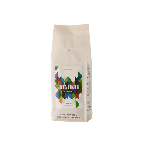 ARAKU Coffee - Signature - Freshly Roasted 100% Arabica Medium Roast Specialty Coffee - 250 G (Whole Bean), Bag