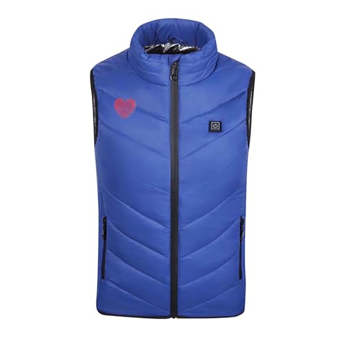 Kids Heated Vest Boys Girls Windproof Heating Gilet 3 Adjustable Temperature Heated Jacket USB Charging Bodywarmers Thermal Outerwear Full Zip Electric Heating Waistcoat Outdoor Activities Heated Coat