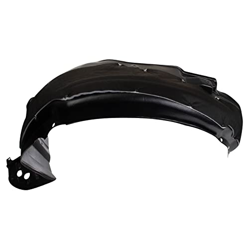 Image of TRQ Front Driver and Passenger Side Inner Fender Liner Set Compatible with 2013-2015 Honda Accord Sedan