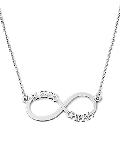 Donipreziosi Collana in Argento 925% rodiato con