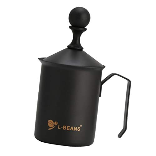 Brocca da Latte, Brocca per Caffè Espresso, Caraffe per Frullini Montalatte, Lattiera per Schiumare, Lattiera per Cappuccinatore