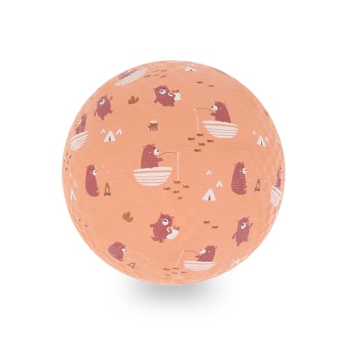 Monnëka Ballon Enfant en Caoutchouc | Balle Légère et Résistante pour Bébé et Enfant, 2 Tailles 13 ou 18 cm | Idéale Plage, Piscine, Jardin et Parc |...