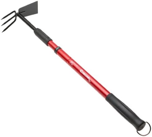 Corona GT3060 GT 3060 Extendable Handle Hoe, 18"-32", Red