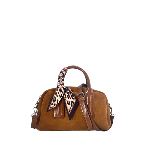 MODELISA - Bolso Pequeño De Mano Y Hombro Correa Ajustable Estilo Casual Para Mujer (Marrón) MODELISA - Bolso Pequeño De Mano Y Hombro Correa Ajustable Estilo Casual Para Mujer (Marrón)