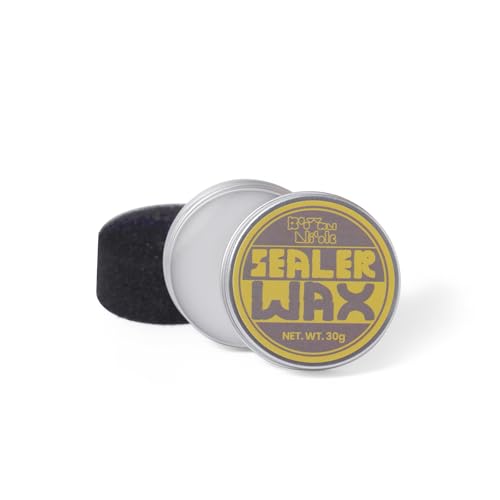 BOOWAN NICOLE 30ML Sealer Wax Lebensmittelechtes Beton Gips Stein Versiegelungs Wachs Wasserfestes Wachs Set Zementarbeiten Carnaubawachs mit Tüchern für Handgefertigte Fertigkeiten geschmacklos