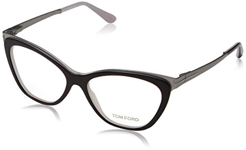 Preisvergleich Produktbild Tom Ford Damen Ft5374 Brillengestelle, Braun (Marrone Scuro / ALTRO), 54