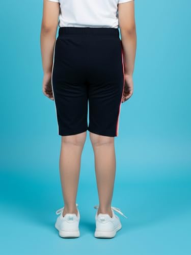 Image of KiddoPanti Girls Knee Length Cycling Shorts Pack of 2