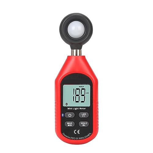 Luxómetro y fotómetro digital portátil medidor de luz lux fc para test ambiental