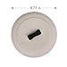 Dexas Durable Microwavable Tortilla Warmer 8.75 Inches, Oat Granite Color, Perfect for Warming Tortillas, Bread, Pancakes, Cornbread