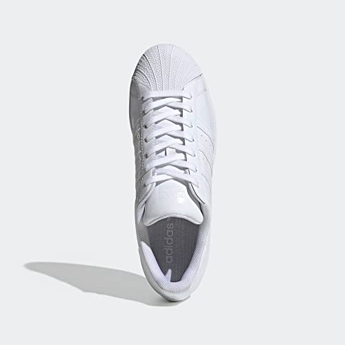 Image of adidas Originals Men's Superstar Discontinued Sneaker, White /White /White, 9.5