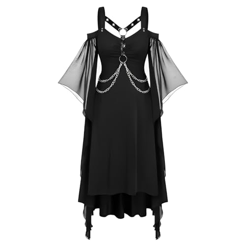 Vestido de Halloween de estilo renacentista ideal para ferias de época
