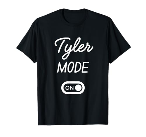 Tyler-Modus: EIN Name T-Shirt für 17,99 EUR bei amazon.de Bild: Tyler-Modus: EIN Name T-Shirt für 17,99 EUR bei amazon.de