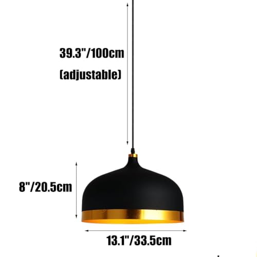 Lustre industriel vintage pour illuminer une table sombre avec élégance - 3