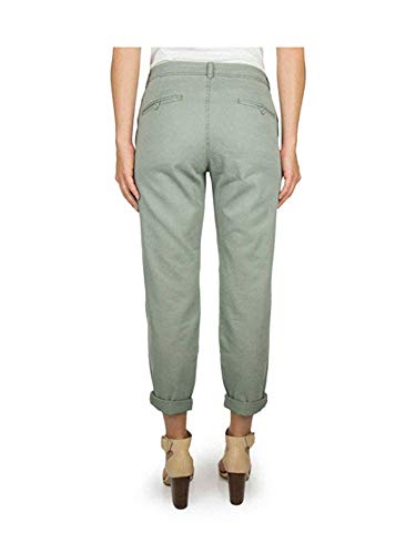 Woolrich Women's Washed Cropped Sunday Chino Pants (6, Washed Sage Green)2
