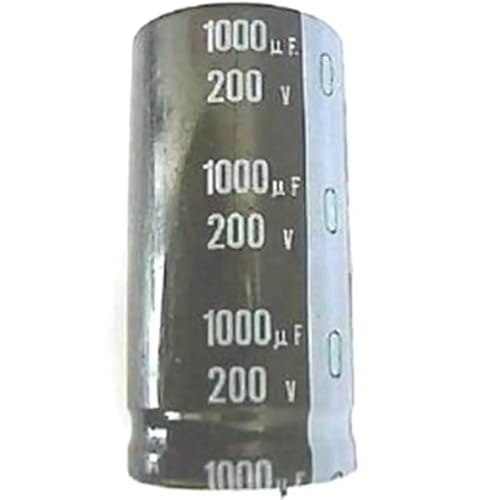 Condensateur électrolytique 1000uF 200V en aluminium haute durabilité 25x40mm