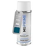 MG PRIME Peinture voiture Bombe aérosol pour Dodge PBJ Atlantic Blue Pearlcoat de base de 400ml