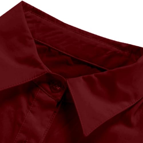 Chemisier surdimensionné couleur unie polyvalent à combiner