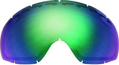 Zero Replacement Lenses for Oakley Crowbar Snow Goggle Green Mirror