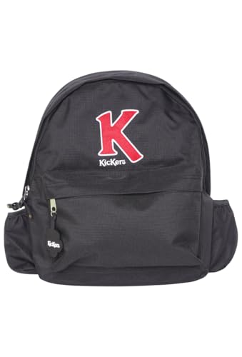 Kickers Saiph Sac à dos unisexe Noir/rouge, Noir/rouge., taille unique