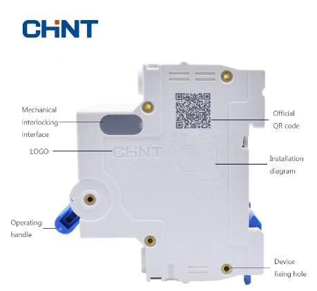 Interrupteur automatique Chint NXB-63-2-20C 2P 20A 6KA