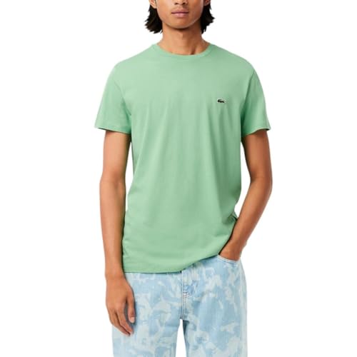 Image of Lacoste Men's Short Sleeve Pima Jersey Crew Neck Tee