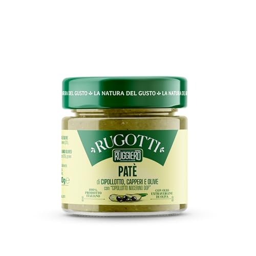 INGREDIENTI SELEZIONATI: Combinazione di cipollotto nocerino DOP con capperi e olive di alta qualità