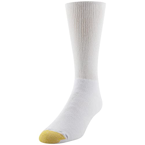 GOLDTOE Men's Non Binding Crew Socks, Multipairs2