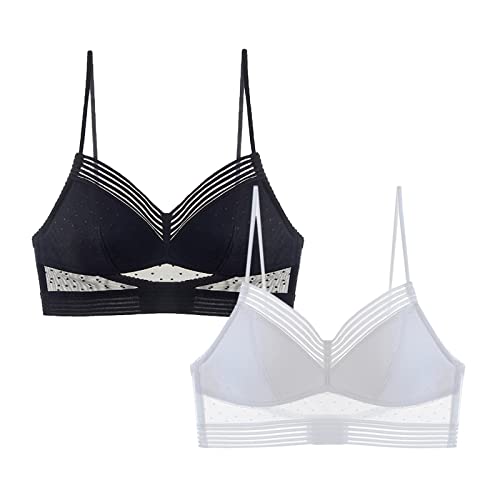 URIBAKY-Blousons Brassière Trois Kilos Sept PCWomens sans anneau en acier français Sexy grand dos ouvert beau dos en forme de U soutien-gorge été Ultra mince Ensemble Lit Et Commode Pour Bébé