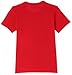 Guess Big Boys Organic Cotton Short Sleeve Classic Logo T-Shirt, Red Hot, 18