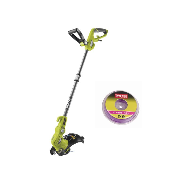 RYOBI Pack Coupe Bordures - Dresse Bordures - 500W - RLT5127 - Bobine Fil Rond Universel