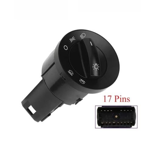 Interruptor de faros delanteros para reparar VW Eurovan V 2005-2009 3