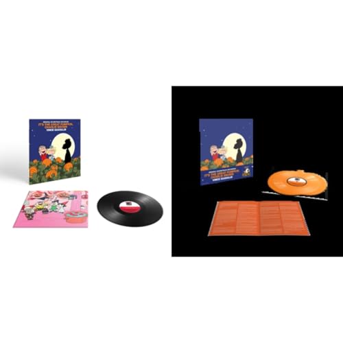BPB It's The Great Pumpkin, Charlie Brown (45RPM) & It's The Great Pumpkin, Charlie Brown (Translucent Orange Pumpkin Shaped 33 1/3RPM LP Vinyl)