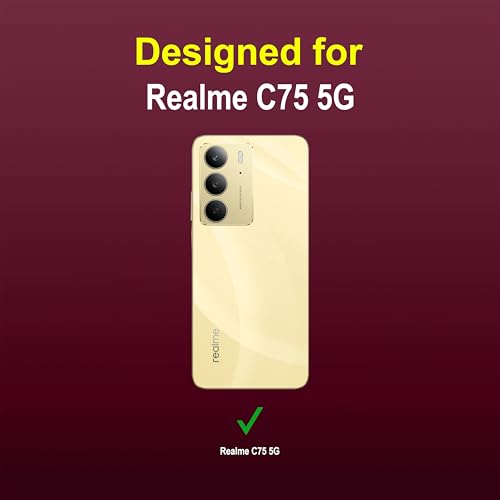 Image of Zapcase Back Case Cover for Realme C75 5G | Compatible for Realme C75 5G Back Cover | Liquid Silicon Magic Case with Camera Protection | Plum