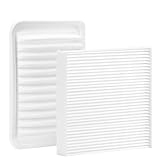 KEQGPCBE White Cabin Filter & Engine Air Filter Kit for Toyota Corolla 1.8L L4 2019 2018 2017 2016 2015 2014 2013 2012 2011 2010 2009