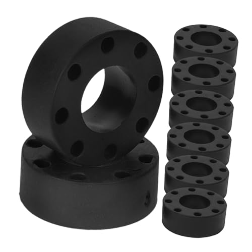 Yardwe 8Pcs Replaceable Table Football Rubber Bumpers Durable Foosball Replacement Parts for Optimal Performance Shock Absorbing Design Fits Standard Rods for Competitive Play