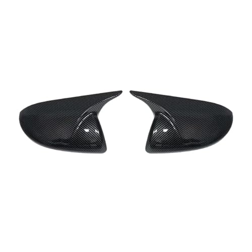 車のバックミラーハウジング Compatible With Mazda 2 3 For Demio For Axela For Atenza 2009 2010 2011 2012 車用バックミラーカバー ハウジング 蓋ケース オートスタイリング(Blac