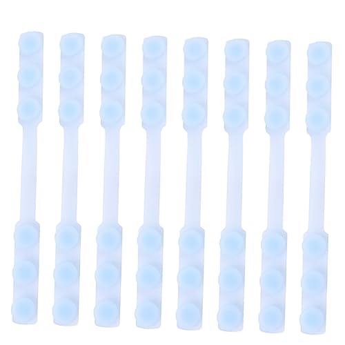 DOITOOL 16 Pçs Faixa De Cabeça Facial Ajustável Cós Extensores De Máscara Faixa De Proteção Facial G